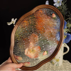 Glass tray
